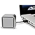 iLuv Compact USB-powered stereo speakers for Mac and PC laptop-Silver