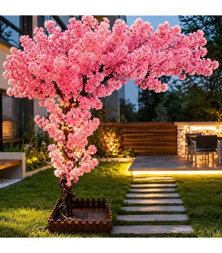 Amazon.com: Vicwin-One Artificial Cherry Blossom Trees Japanese