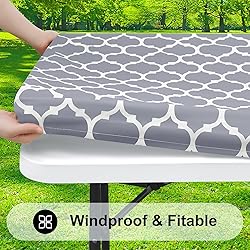 Smiry Rectangle Picnic Table Cover, Waterproof