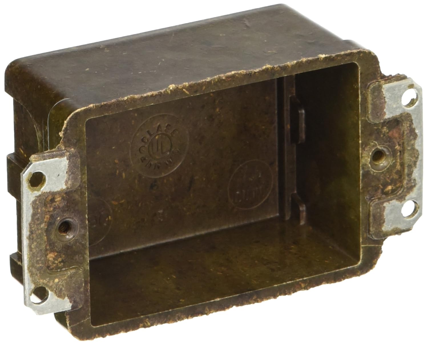 Thomas & Betts 84910248201 Carlon Phenolic Outlet Box, 1 Gang, 7.5 Cu