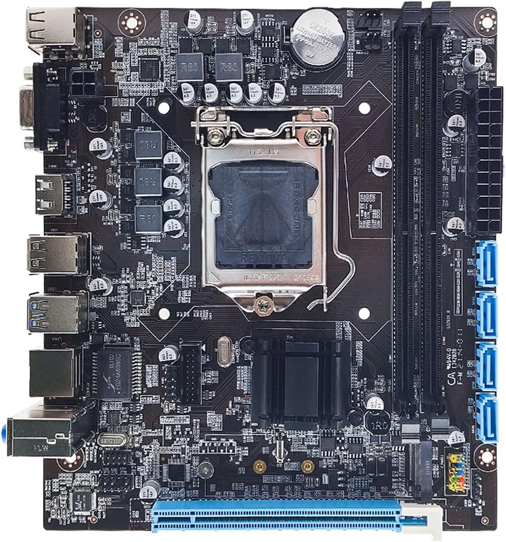Tsadeer H110 Motherboard LGA1151 M.2 NVMe 2xDDR4 Gigabit LAN 6th 7th 8th Gen CPU