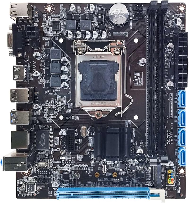 Tsadeer H110 Motherboard LGA1151 M.2 NVMe 2xDDR4 Gigabit LAN 6th 7th 8th Gen CPU