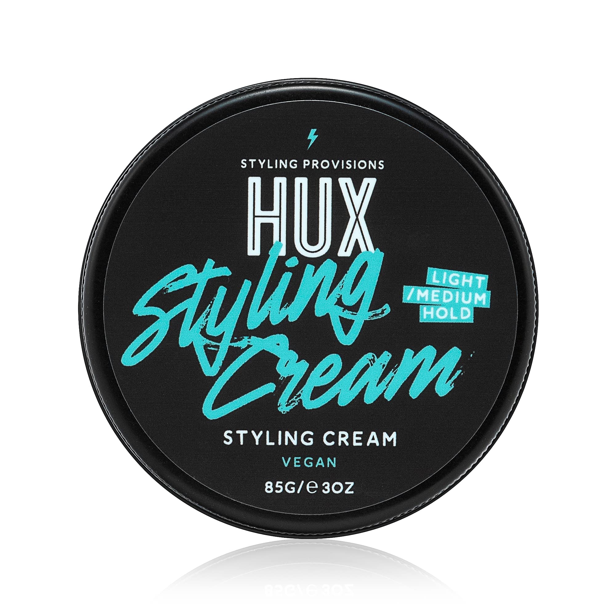 HUX Hair Styling Cream, a cream that gives a medium-to-light hold that encourages firmness, body and fullness, 85g
