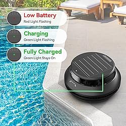EZIOOV Y60 Solar-Powered Robotic Pool Skimmer