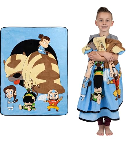 Nickelodeon Avatar The Last Airbender Towel Set – Kids Beach & Bath Towel With Stickers (27" X 54") - View #3
