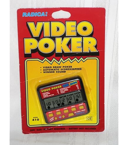 [新品未開封] Radica ポケットポーカー ロイヤルフラッシ3000 Amazon.com: Radica Pocket Poker: Royal Flush 3000 - Handheld