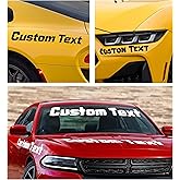 Custom Decals for Cars - Personalized Vinyl Lettering Decal - Custom Vinyl Lettering for Car - Waterproof Personalized Decal Stickers - Car Lettering