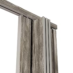 36" W Premium Foldable Accordion Doors, Double