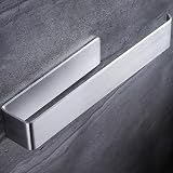 YIGII Towel Holder 26CM Self Adhesive Stainless Steel No Drilling view 2