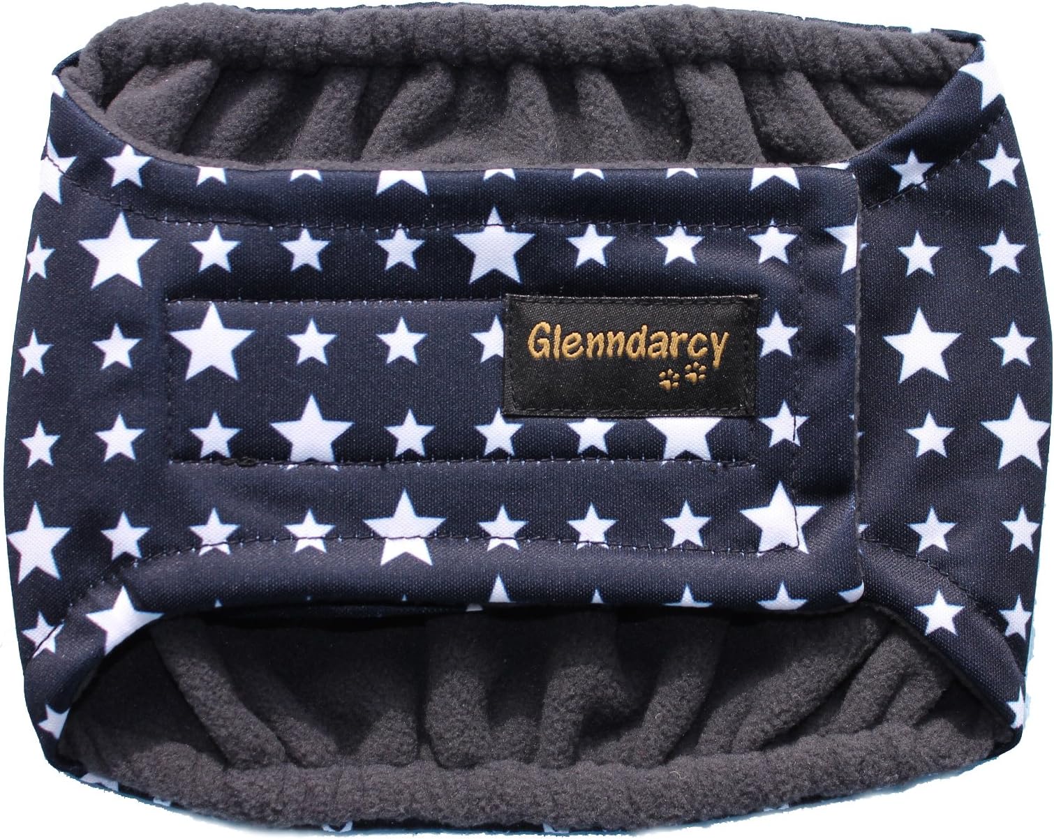 GlenndarcyMale Dog Belly Band Wrap - Urinary Incontinence - Starry Blue (XS band & 2 washable pads)