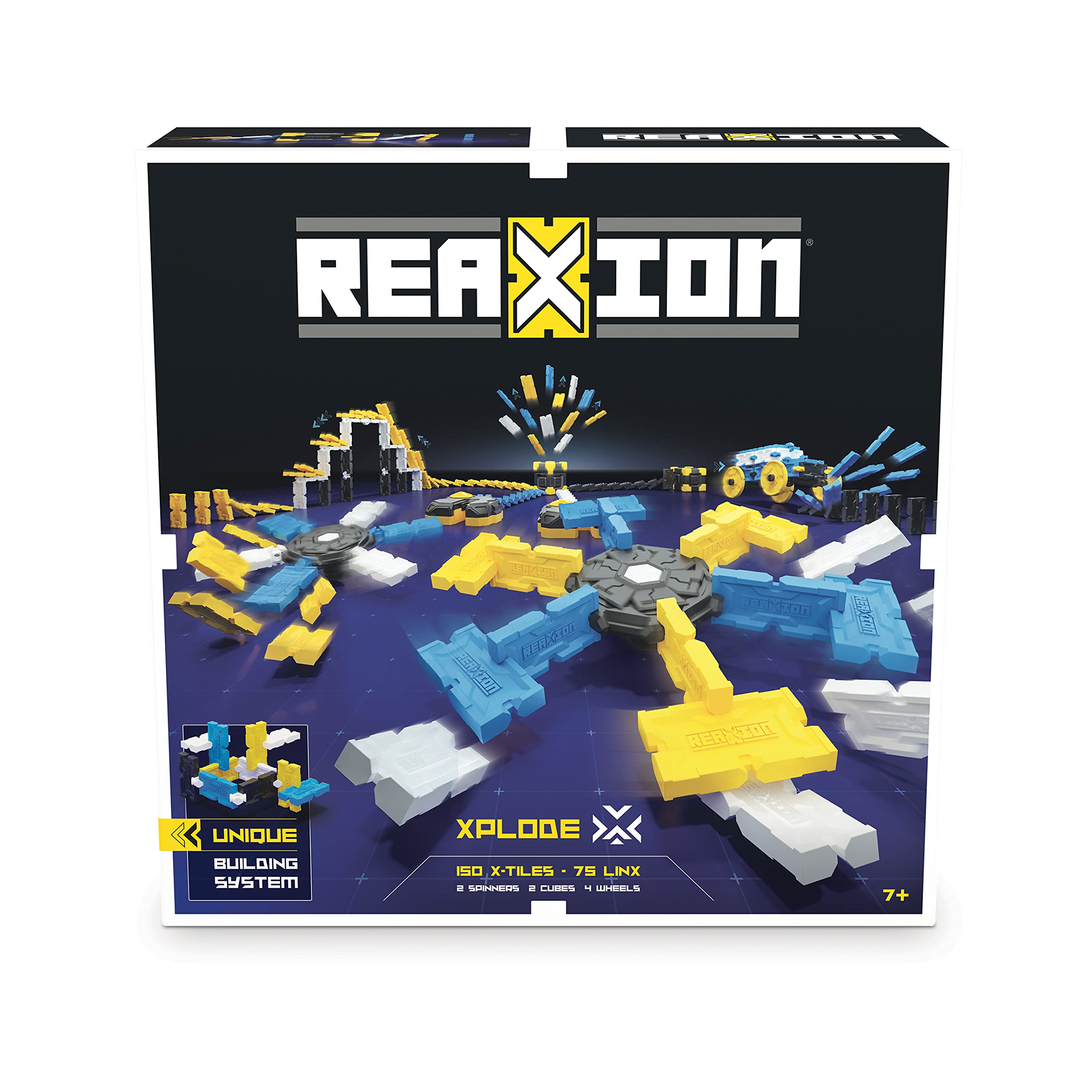 Reaxion Xplode – Domino, STEM and Construction Toy For Kids Age 7 +