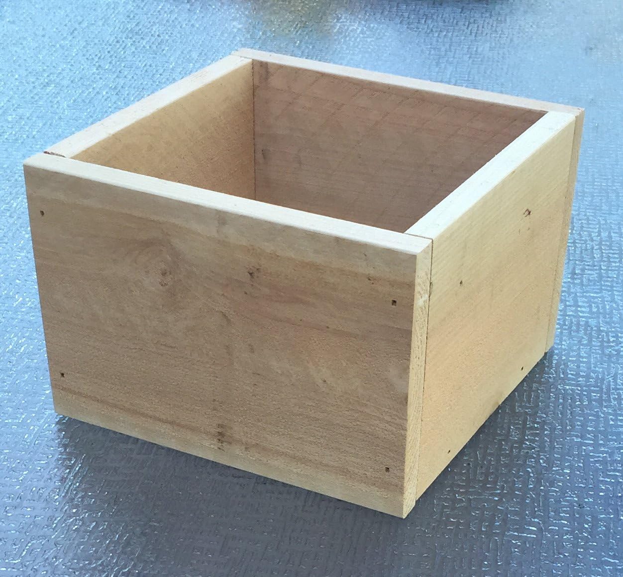 Amazon Com Rustic Wedding Centerpiece Cedar Wood Cube Planter