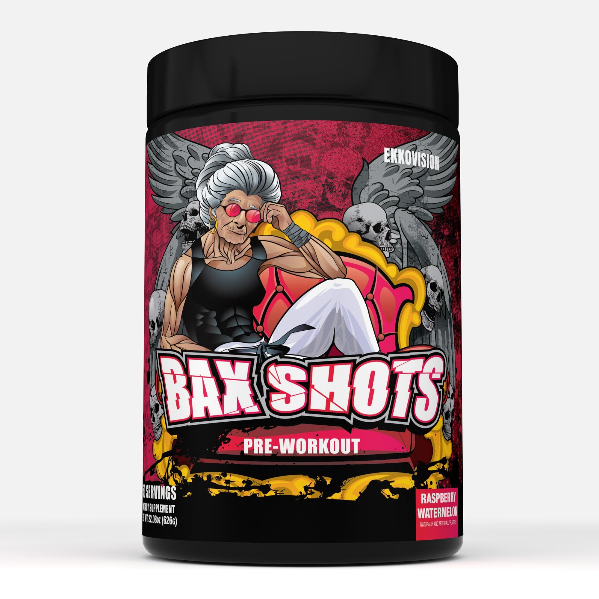 Bax Shots Pre-Workout (Raspberry Watermelon)