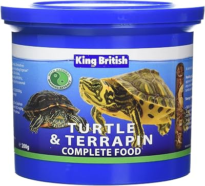 King British Turtle & Terrapin Complete Food 200g | Natural Ingredients