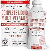Outback Naturals Complete Liquid Multivitamin – High Absorption Blend of Vitamins, Minerals, Amino acids, probiotics & superfoods for Immune, Energy, Joint Health & More. No Sugar Added 30 Servings