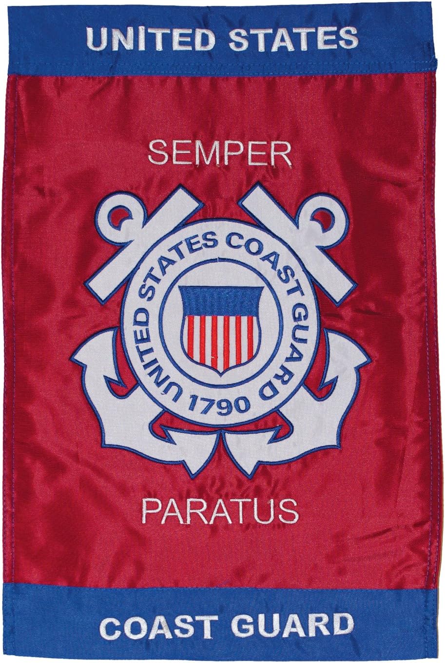 In the Breeze Coast Guard Garden Flag - 12