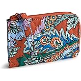 Vera Bradley Women's Premium Cotton Zip Card Pouch