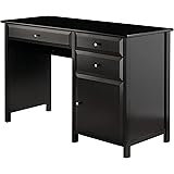 Amazon Com Winsome Delta File Cabinet Black Home Office Furniture Decor