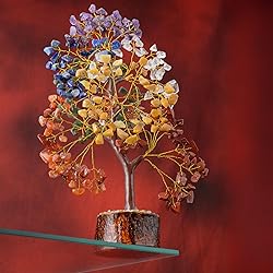 7 Chakra Crystal Tree of Life, Healing Crystal