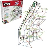 K'NEX 51438 Typhoon Frenzy Roller Coaster Building Set Building Kit, Gray, Medium