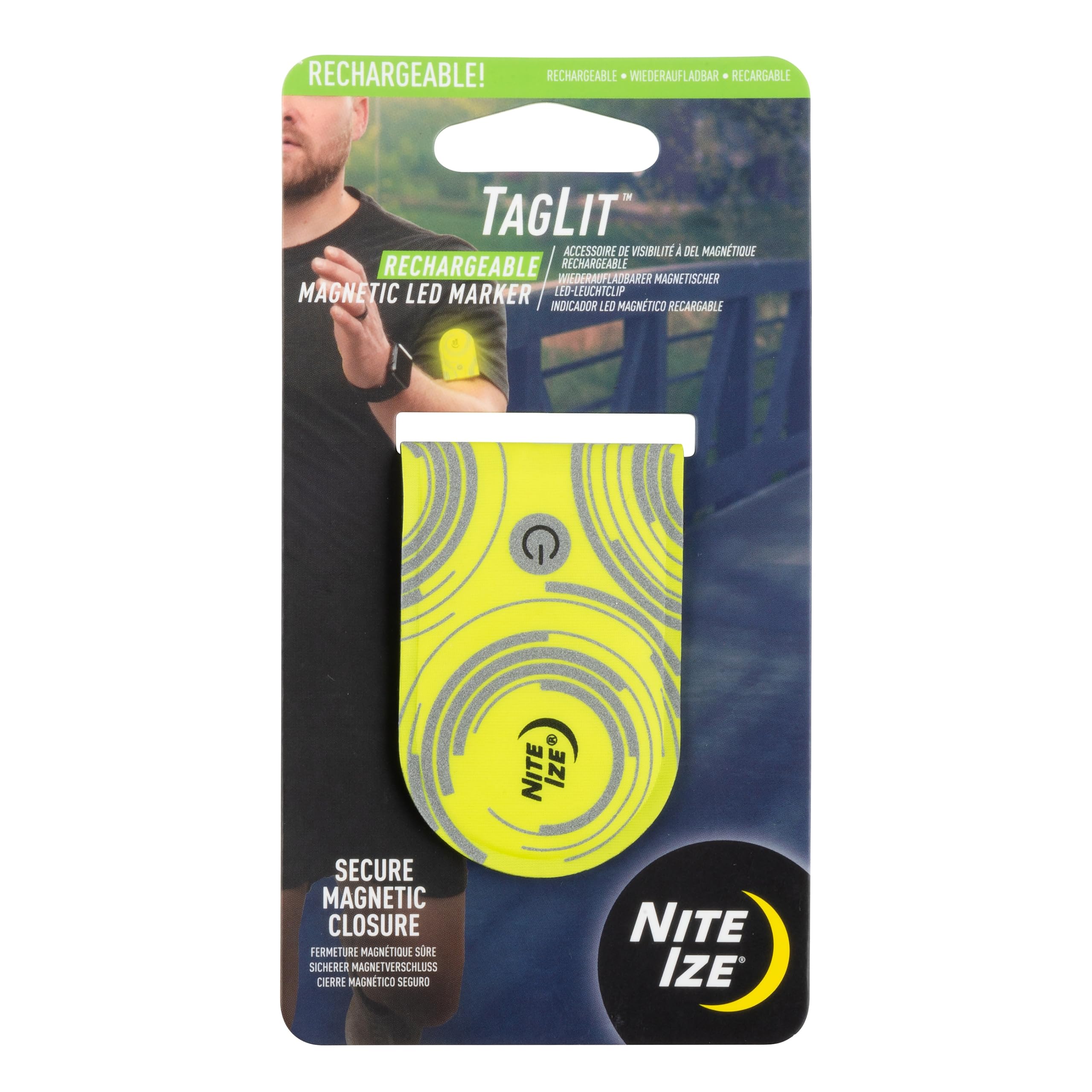 Nite Ize Safety Light, Nylon, Yellow