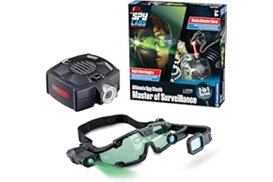 Thames & Kosmos Spy Labs Inc: Ultimate Spy Sleuth 2-in-1 Toy Spy Pack, Night Vision Goggles & Motion Detector Alarm Toys for Kids Ages 8+ | Essential Pretend Play Gear for Young Investigators
