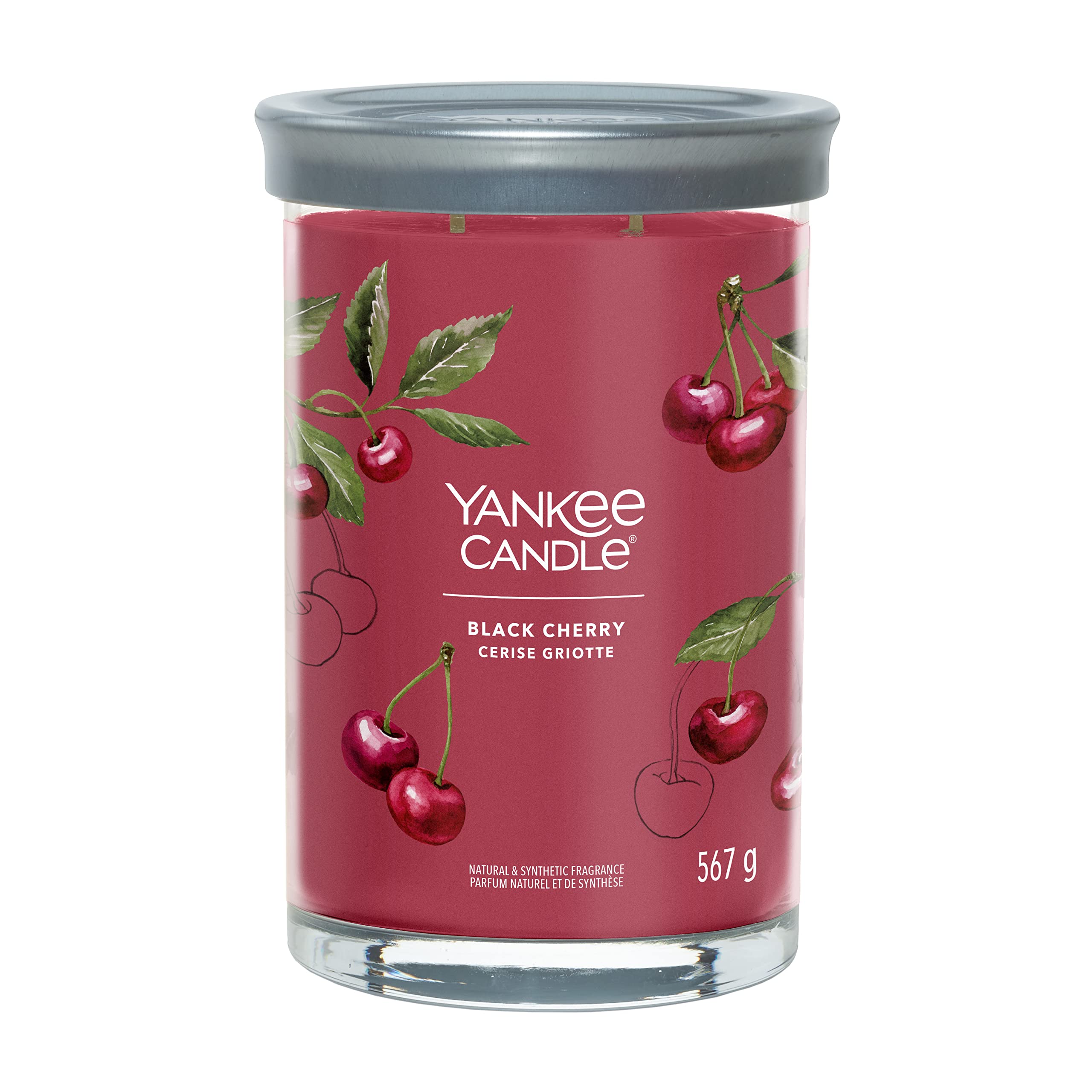 Yankee Candle Signature Large Tumbler, Black Cherry, 1724478E