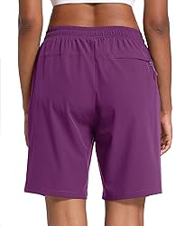 MAGCOMSEN Outdoor Shorts Women Hiking 8 Inch with