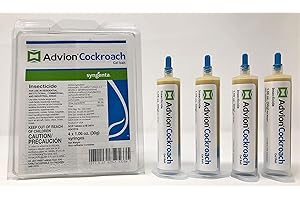 Syngenta Advion Cockroach Gel Bait - 1 Box (4 X 30 Gr.Syringes)