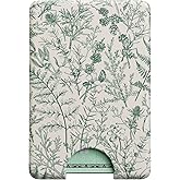 Casely MagWallet | Sage Garden | Green Floral | Slim Wallet Card Holder | Compatible with MagSafe | Soft-Touch Hard Silicone | Holds Up to 3 Cards