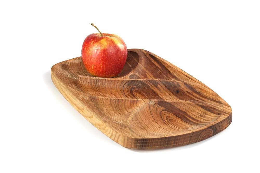 Wood Platter, Wood Dinnerwear, Decorative Plate, Wood