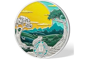 Imasoner 3 Year Sobriety Coin and Chip AA Coins AA Medallions AA Chips Three Year AA Coin Recovery Token Sobriety Gift for Men and Women AA Sobriety Coins Recovery Coins AA Tokens