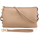 Humble Chic NY Vegan Leather Wristlet Purse for Women - Small Clutch Purse with Shoulder and Wrist Straps