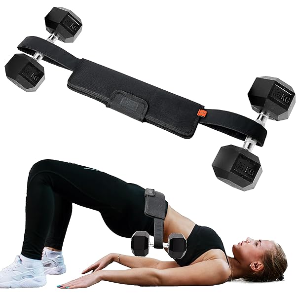 Hip Thrust Belt For Dumbbells Kettlebells Booty Bands Hip Thrust
