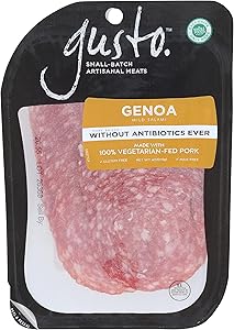 Sliced Genoa Salami, 4 oz