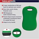 Spear & Jackson 5 Layer Cushioned Garden Kneeling Pad Green view 4