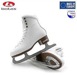 Botas - Fleece Cuff/Figure Ice Skates for