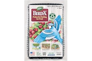 Dalen Bird X Protective Mesh Netting - Keep Birds and Pests Away from Your Garden – Non Toxic - Made in The USA - 28' x 28'