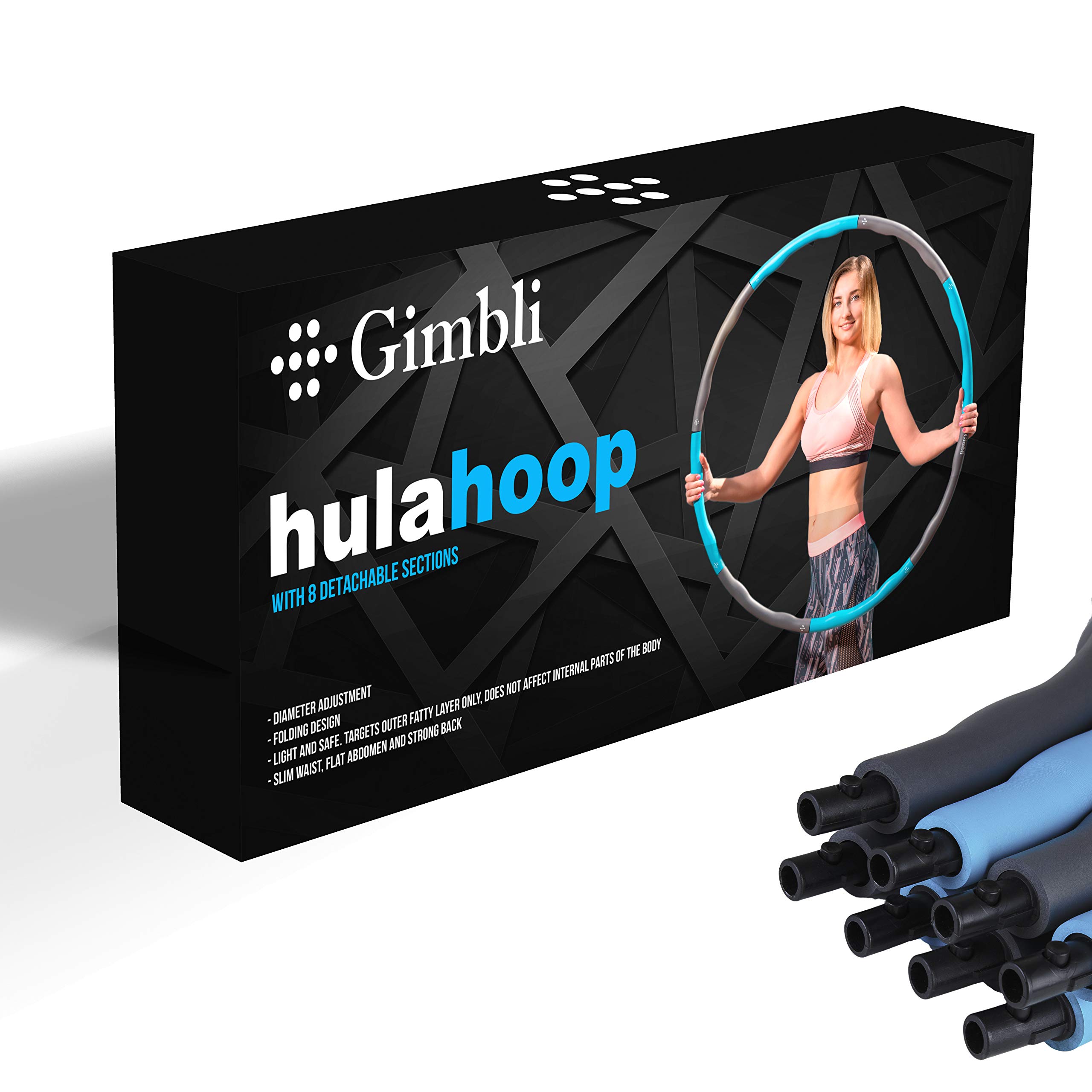 Gimbli Fat Burning Weighted Hula Hoop Lb 36 Desertcart