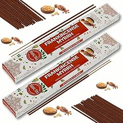 Frankincense and Myrrh Incense Sticks - Total 40