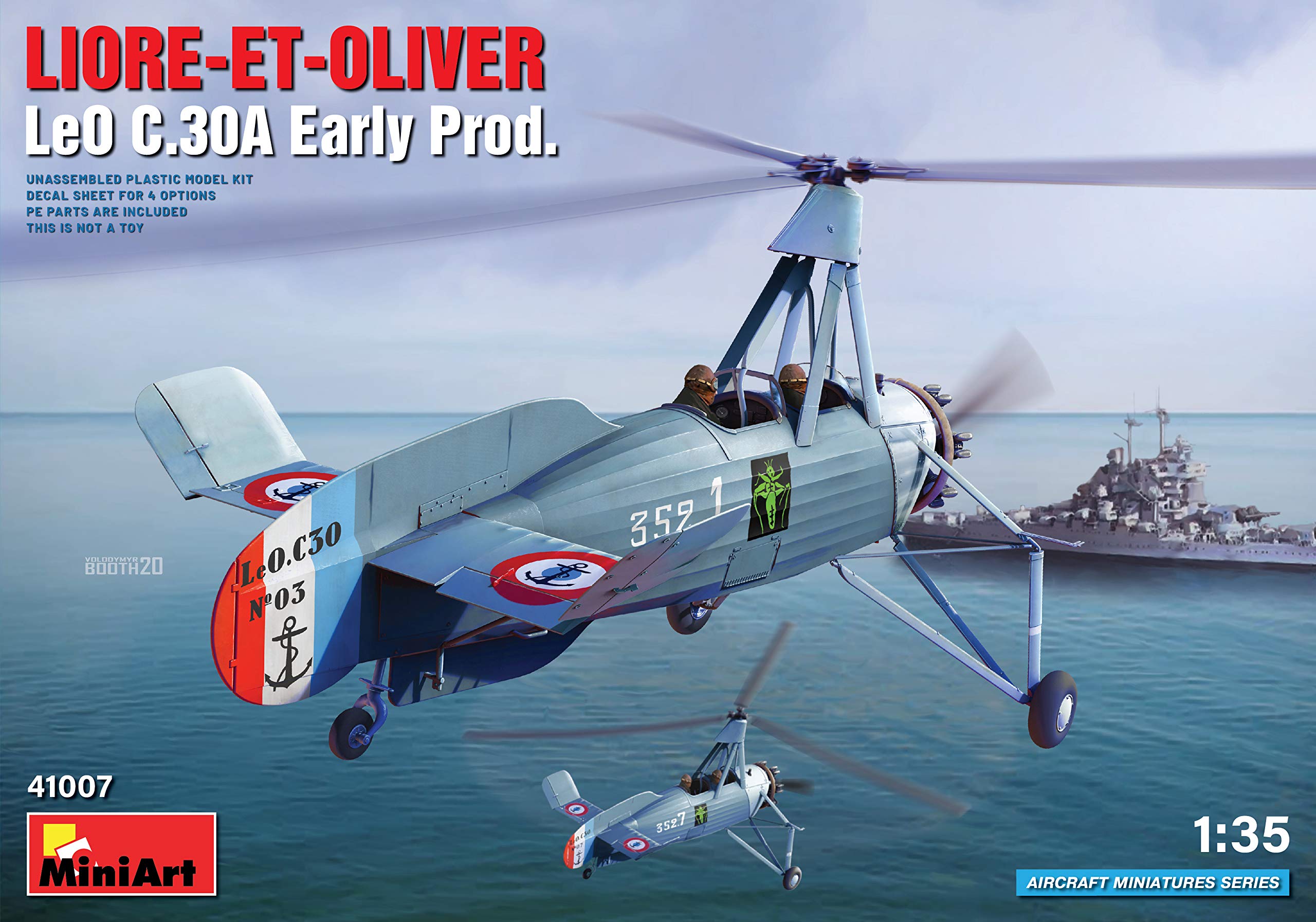 Miniart 41007 1:35 LIORE-ET-OLIVER LeO C.30A Early Prod.