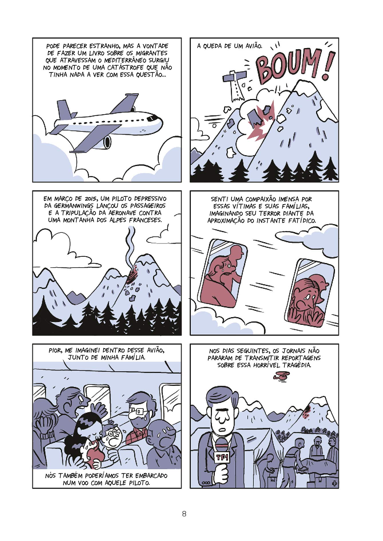 Livro 'A odisseia de Hakim Vol. 1: Da Síria à Turquia' de  Fabien Toulmé