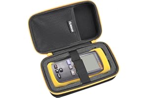 RLSOCO Case for Fluke 52-2/51-2/54-2/53-2 Dual Input Digital Thermometer - for Fluke 51II/52II/53IIB/54IIB Thermometer, Hard 