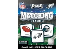 Masterpieces NFL Denver Broncos Matching Game - Fun Family Game for Kids - Officially Licensed NFL Product