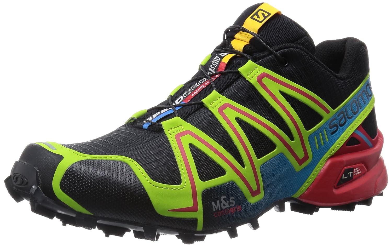 salomon speedcross 3 black red
