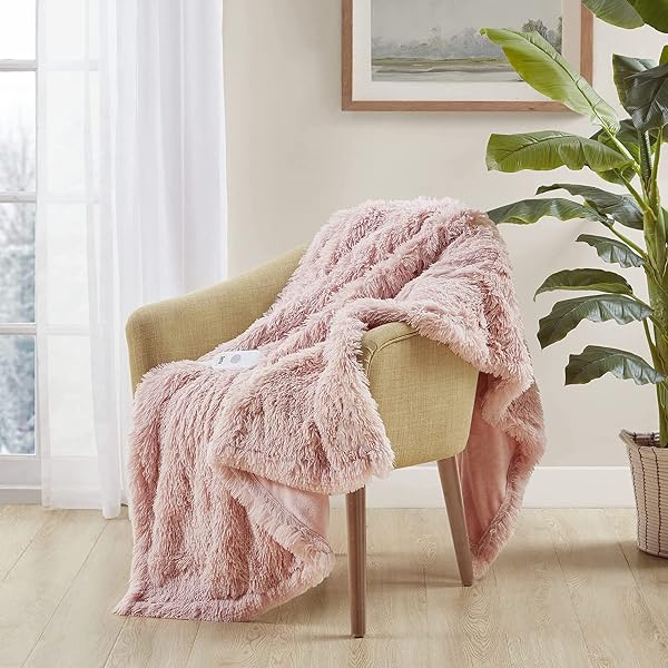 Amazon.com: Sleep Philosophy True North Raina Electric Blanket Plush  Throws-Low EMF-50 x 60-Metallic Geometric Print Cozy Soft-3-Setting Heat  Controller-5 Years Warranty, 50X60 Inches, Blush : Home u0026 Kitchen