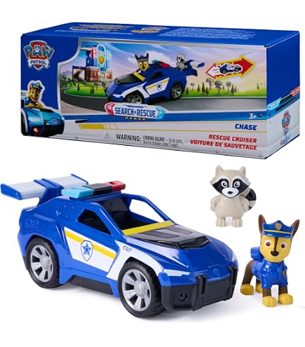 PAW Patrol - Paw Patrol - Camion de pompiers de sauvetage - Figurine de voiture Marcus à collectionner - Effets sonores et lumineux - Jouet Paw Patrol - Voiture pour enfants PAW Patrol - Paw Patrol - Camion de pompiers de sauvetage - Figurine de voiture Marcus à collectionner - Effets sonores et lumineux - Jouet Paw Patrol - Voiture pour enfants