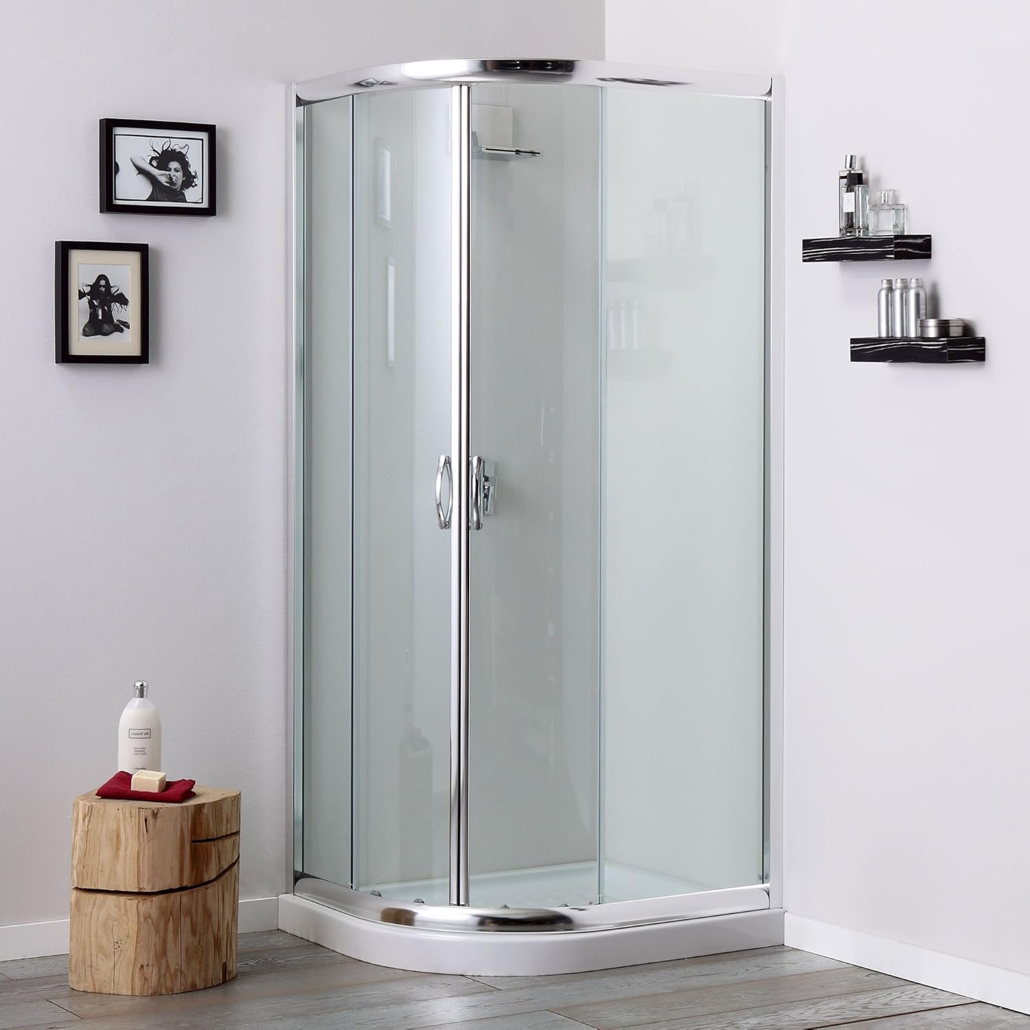 SemiCircular Shower Enclosure, 70 x 90 cm, Version BD 6 mm Amazon.co