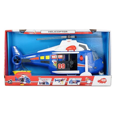 Dickie Toys 203308356 - Action Series Helicopter, Helikopter, 41 cm