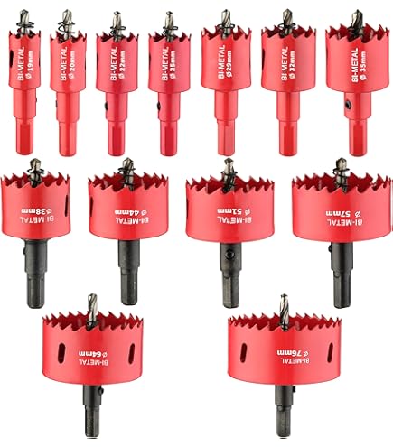 LENOX Tools Hole Saw Kit, Carbide Set, 7-Piece (LXAH47SET